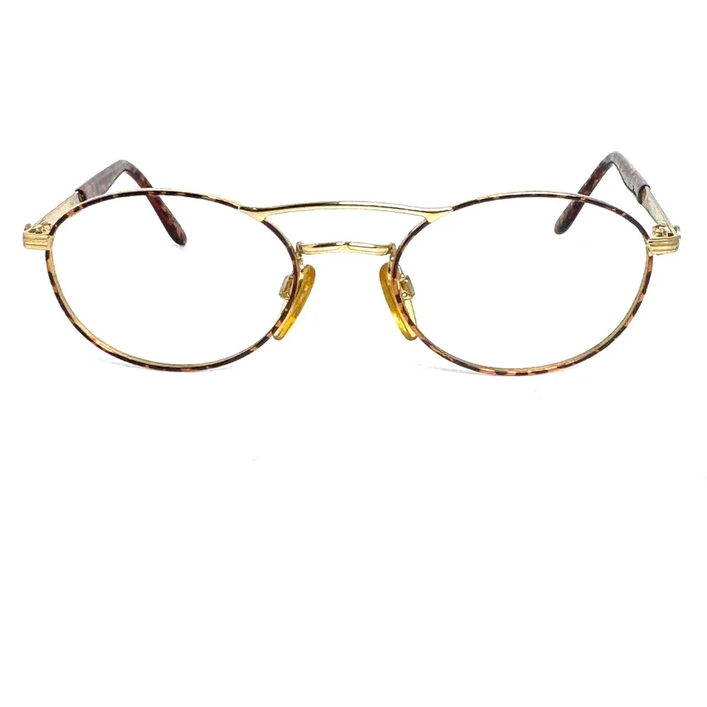 Sergio Tacchini S.T.‎ 1019-s T802 Eyeglasses Frames Gold Brown Tortoise H17471